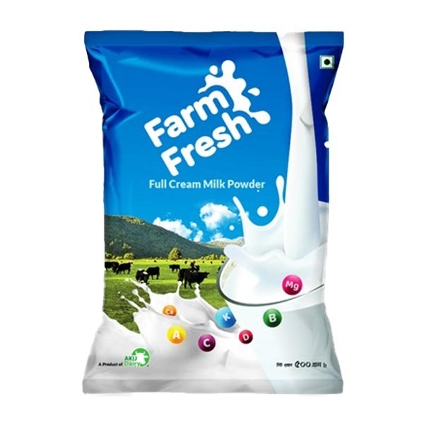 Farm Fresh Full Cream Milk Powder, 500gm